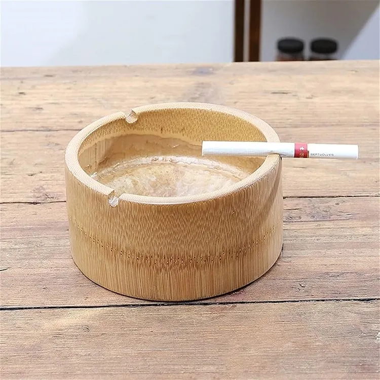 Wood & Bamboo Ashtray